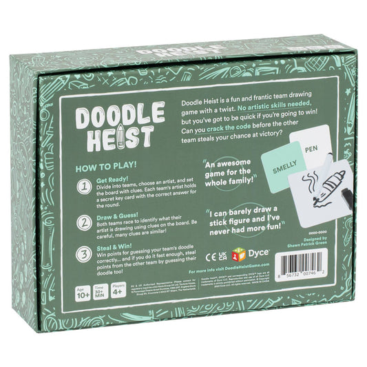 Doodle Heist: the Quick Drawing Family Party Game