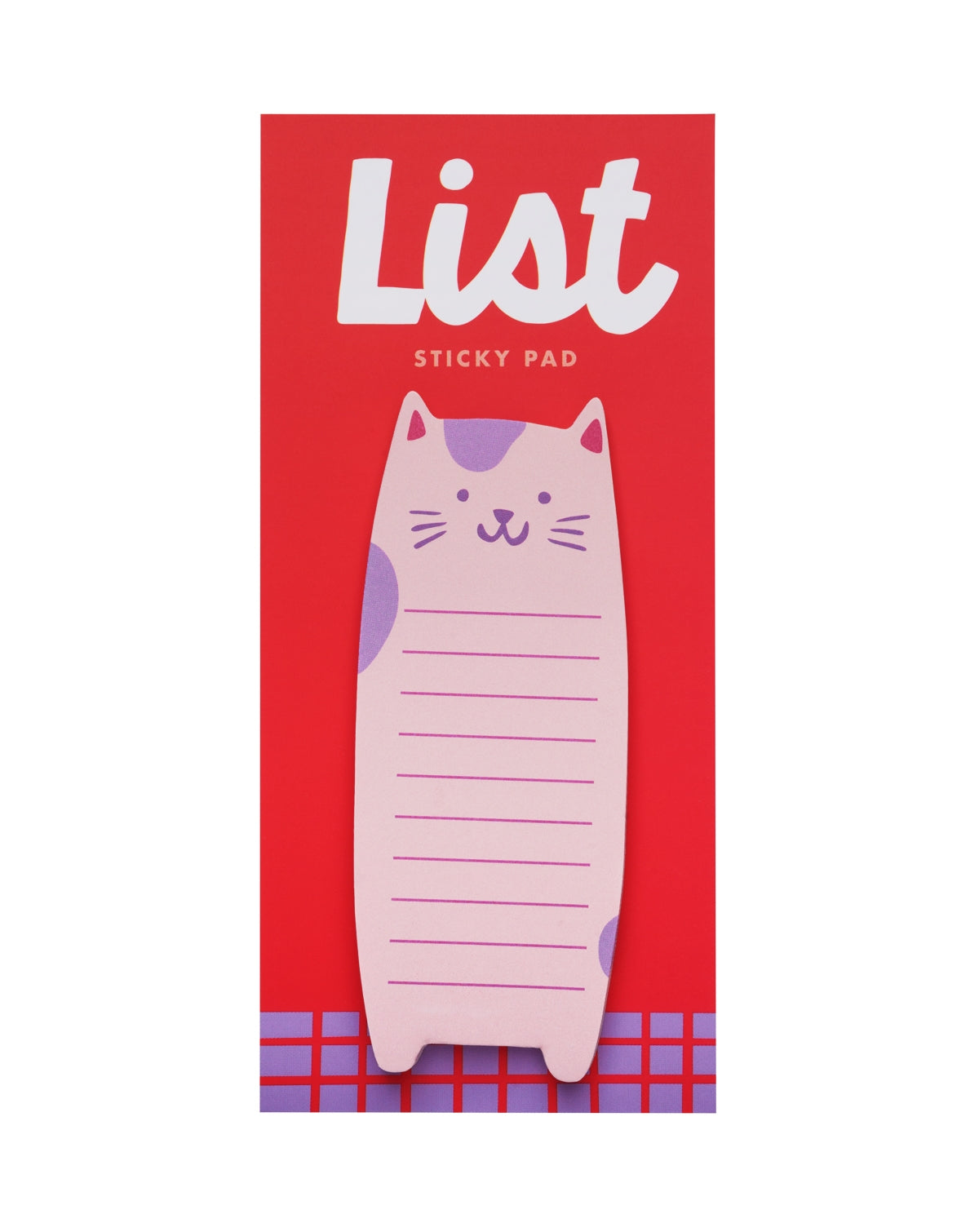 Cat List Sticky Pads - Odd Nodd Art Supply