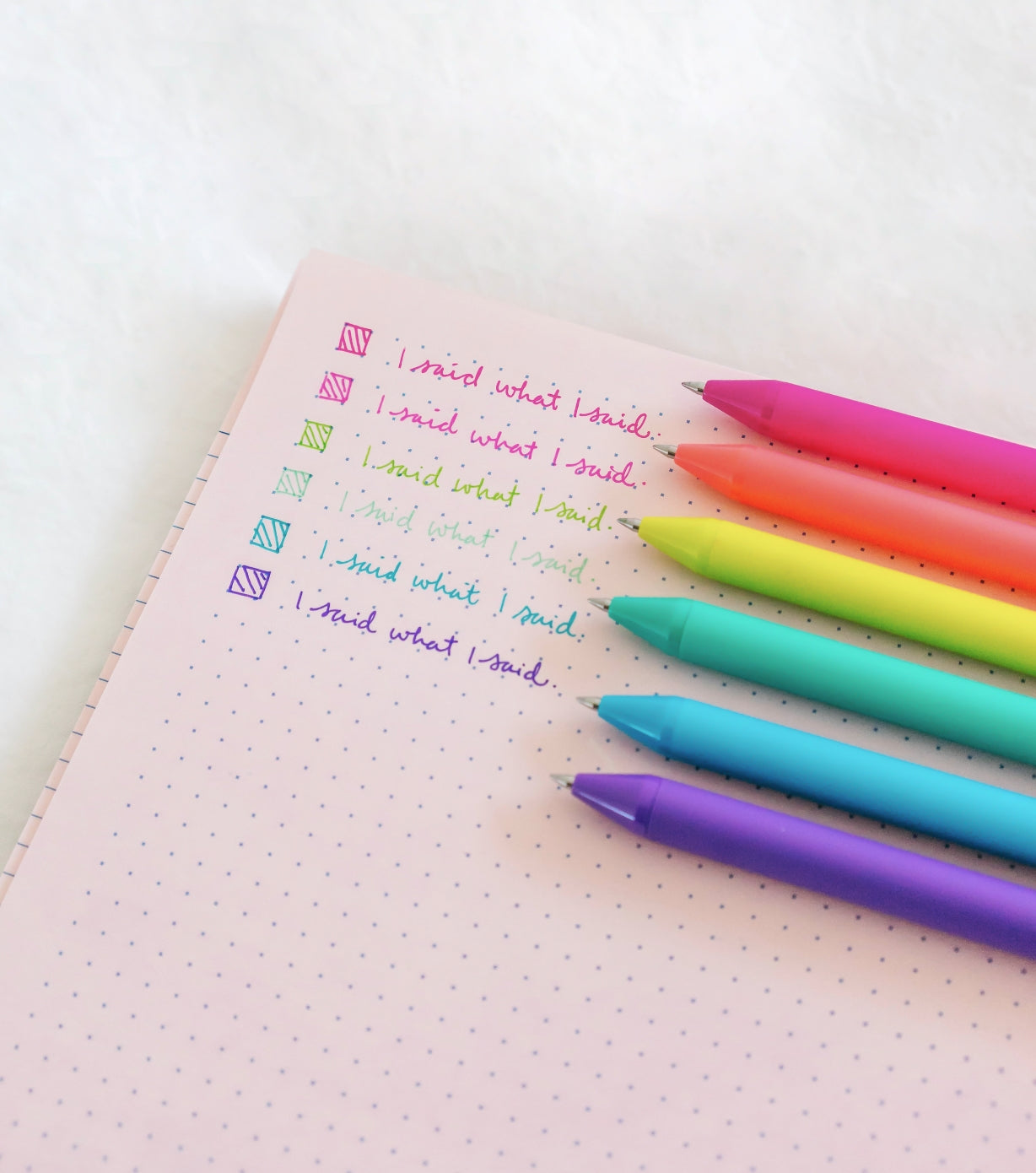 Colorful Jotter 4 Pack Sets