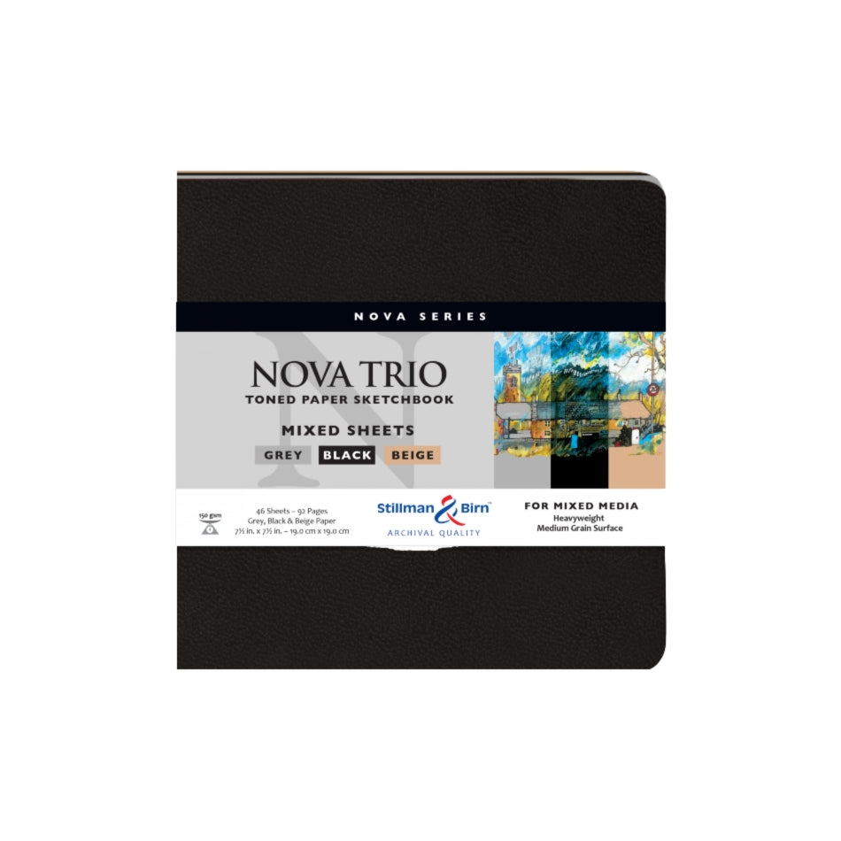 Nova Trio Series Mixed Sheets Sketch Books