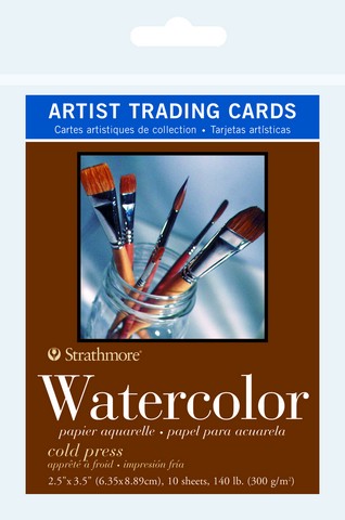 Watercolor Artist Trading Cards - Odd Nodd Art Supply