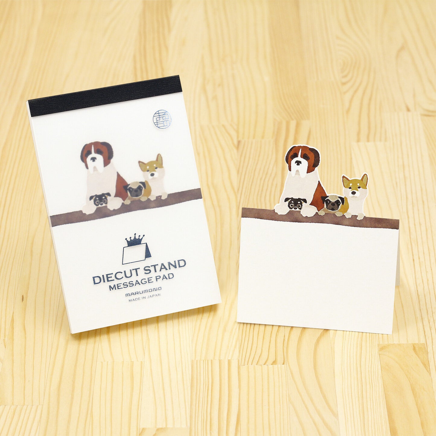 Dogs Die-Cut Pop-Up Message Pad - Odd Nodd Art Supply