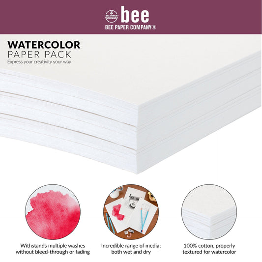 Bee 100 Watercolor Blocks