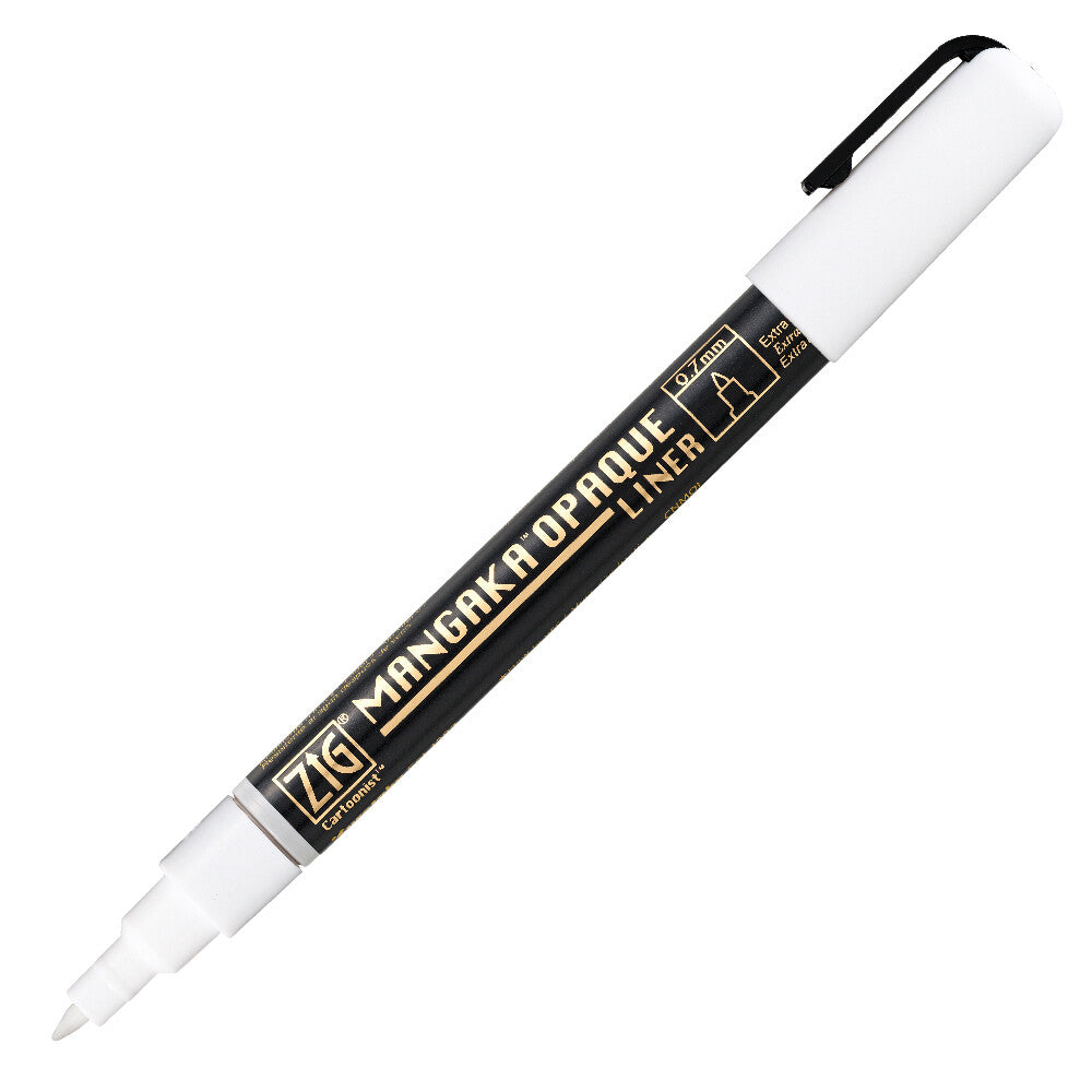 Zig Mangaka Cartoonist Flexible Marker White - Odd Nodd Art Supply