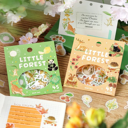 LIttle Forest BGM Washi Sticker Packs - Odd Nodd Art Supply
