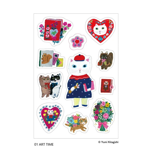Yumi Kitagishi Multi Sticker - Odd Nodd Art Supply
