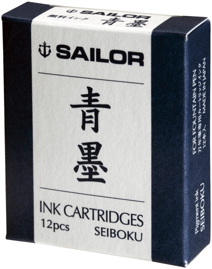 Seiboku Sailor Fountain Pen Ink Cartridges - Odd Nodd Art Supply