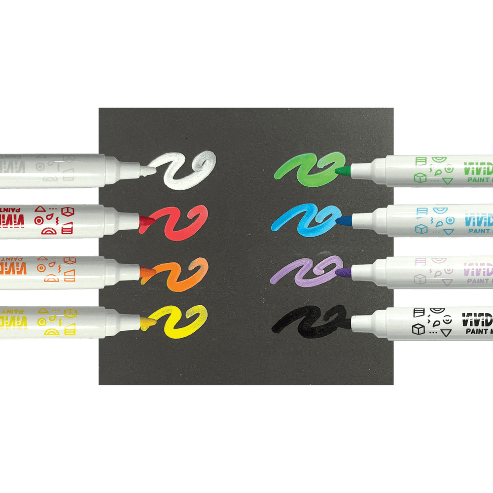 Vivid Pop! Water Based Paint Markers - Odd Nodd Art Supply