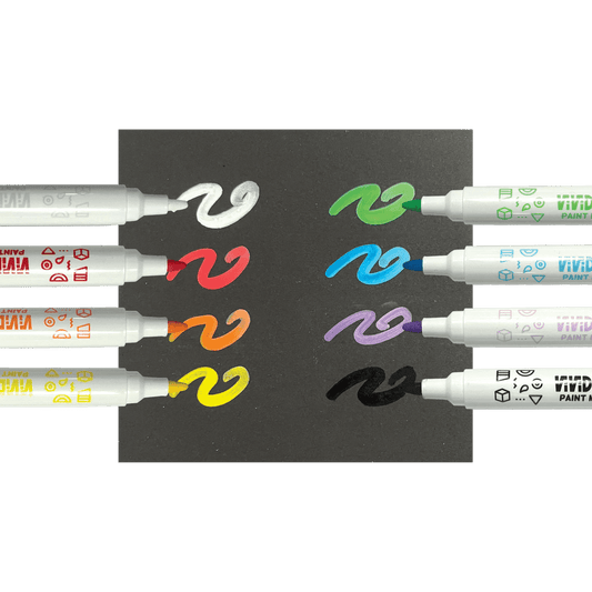 Vivid Pop! Water Based Paint Markers - Odd Nodd Art Supply