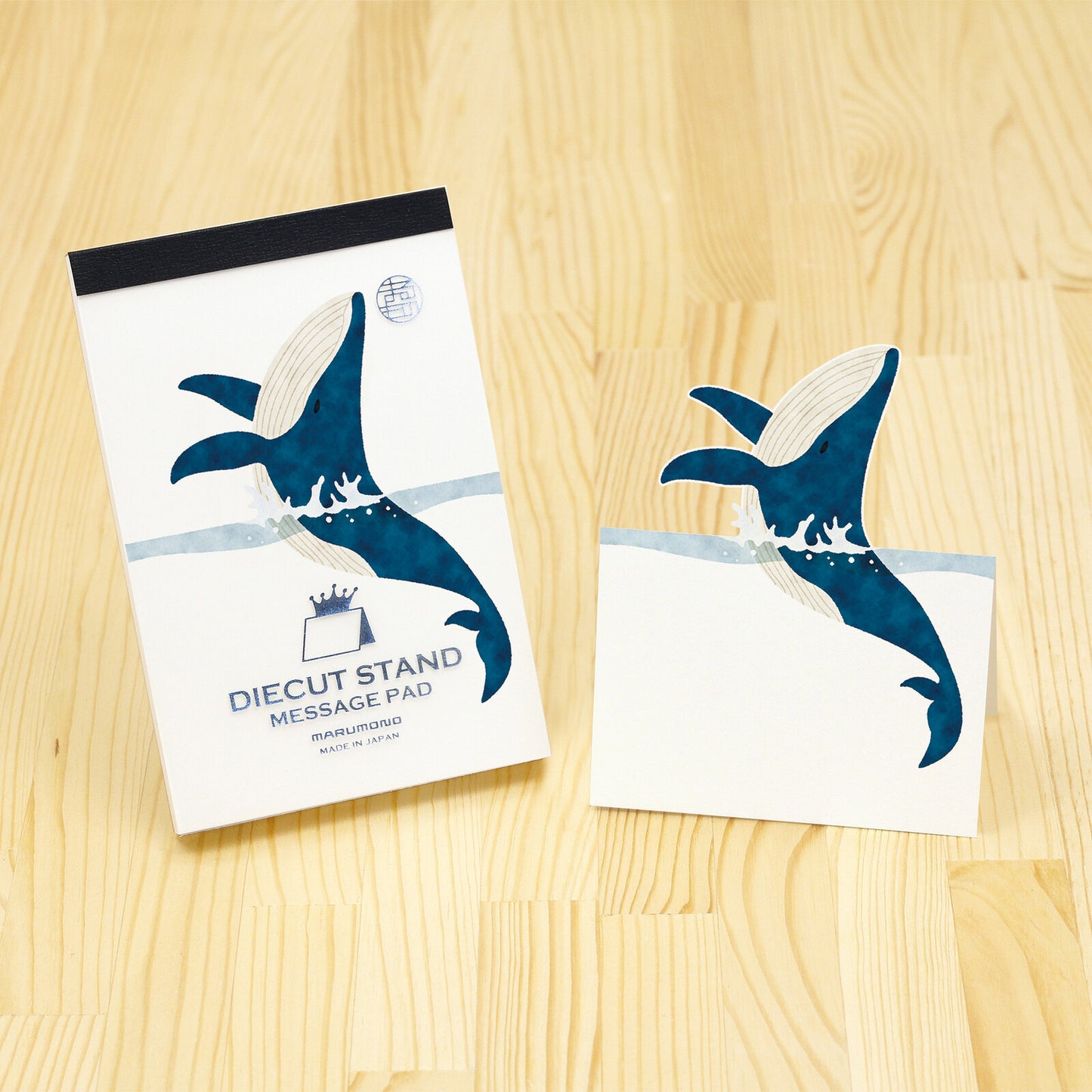 Whale Die-Cut Pop-Up Message Pad - Odd Nodd Art Supply