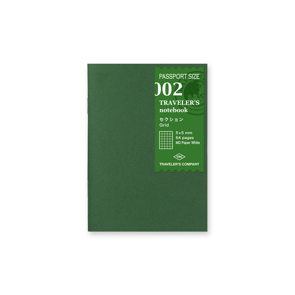 Grid Passport Size Traveler's Company Notebooks and Refills - Odd Nodd Art Supply
