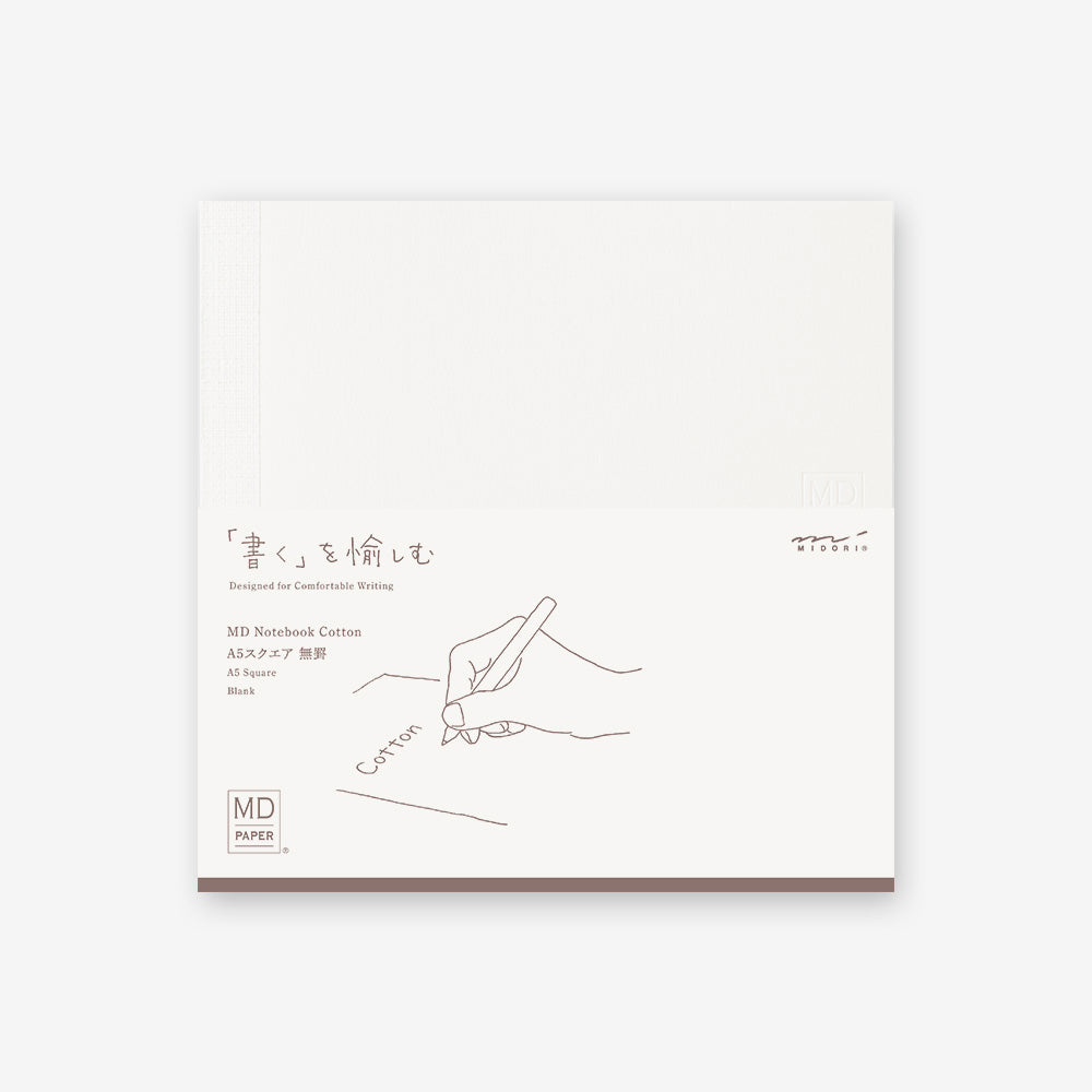 Thick Cotton Midori Notebook MD Paper - Odd Nodd Art Supply