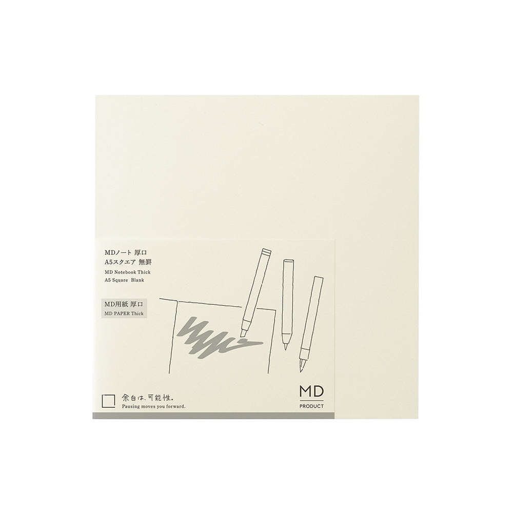 Thick Cotton Midori Notebook MD Paper - Odd Nodd Art Supply