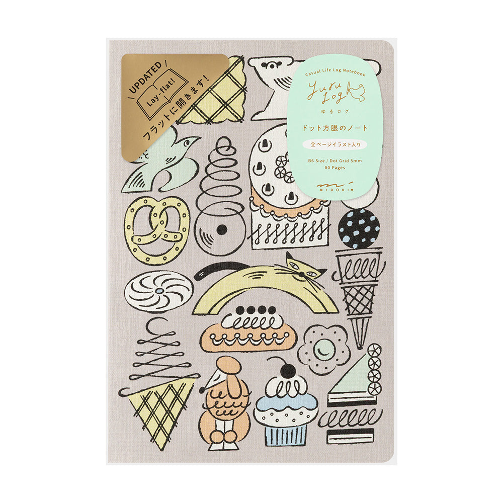 Sweets Animals Midori Yuru Log - Odd Nodd Art Supply