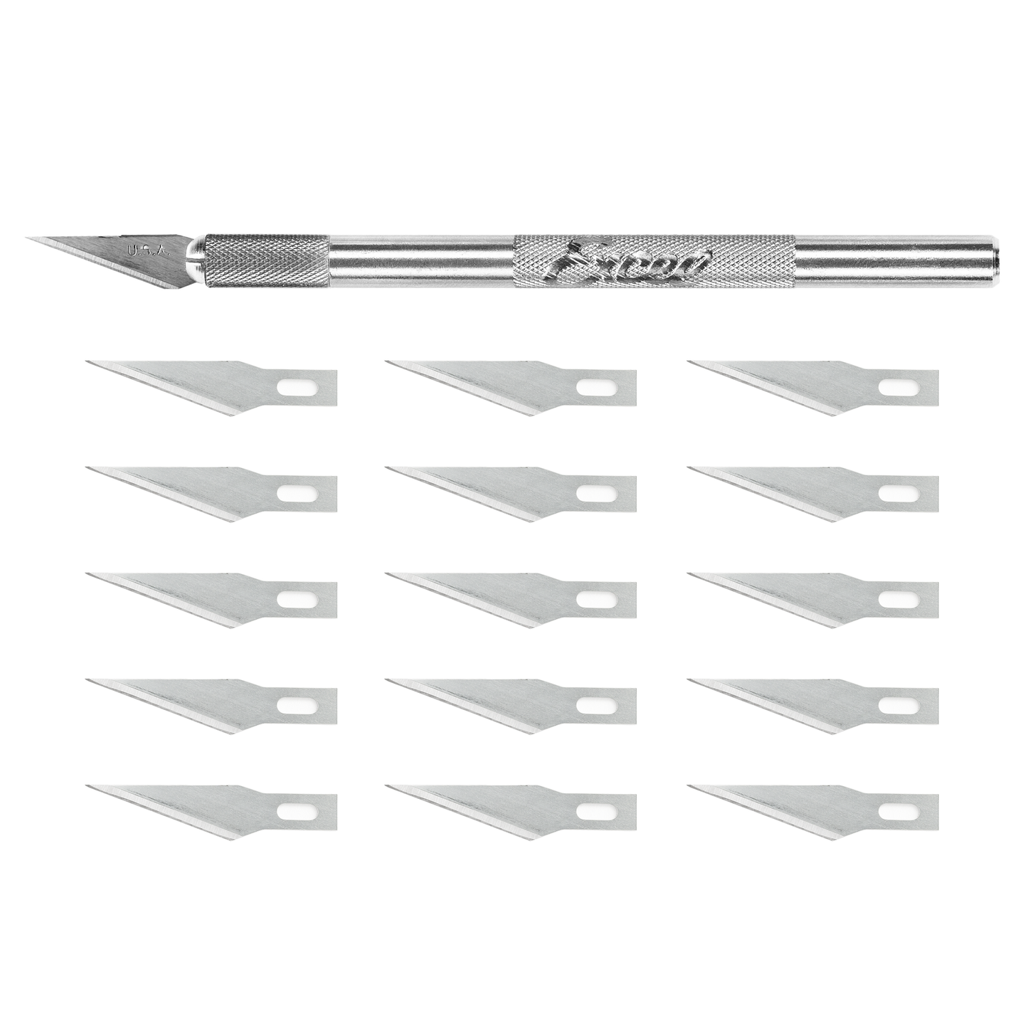 Light Duty Knife K1 + 15 #11 Blades - Odd Nodd Art Supply