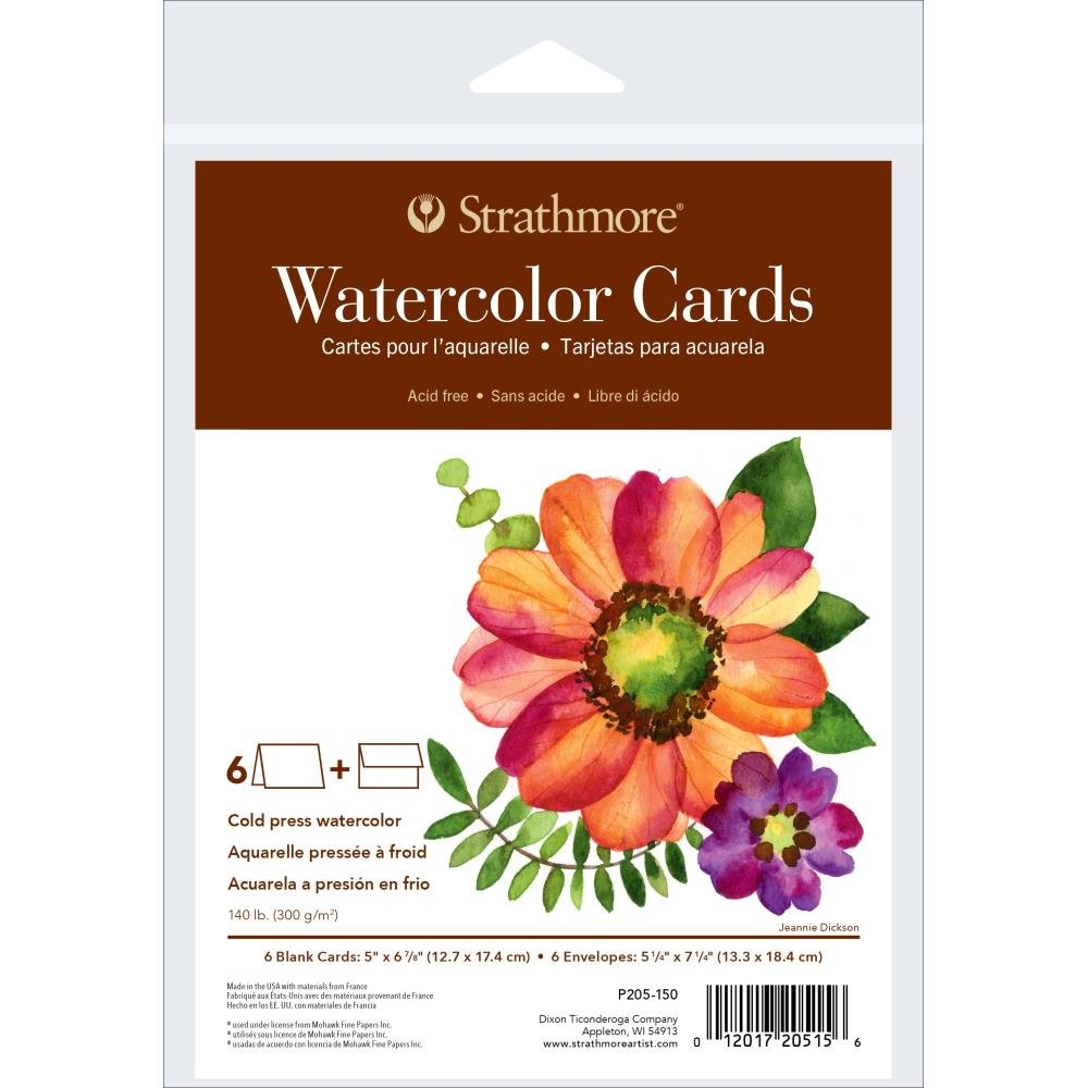 Blank Watercolor Greeting Cards - Odd Nodd Art Supply