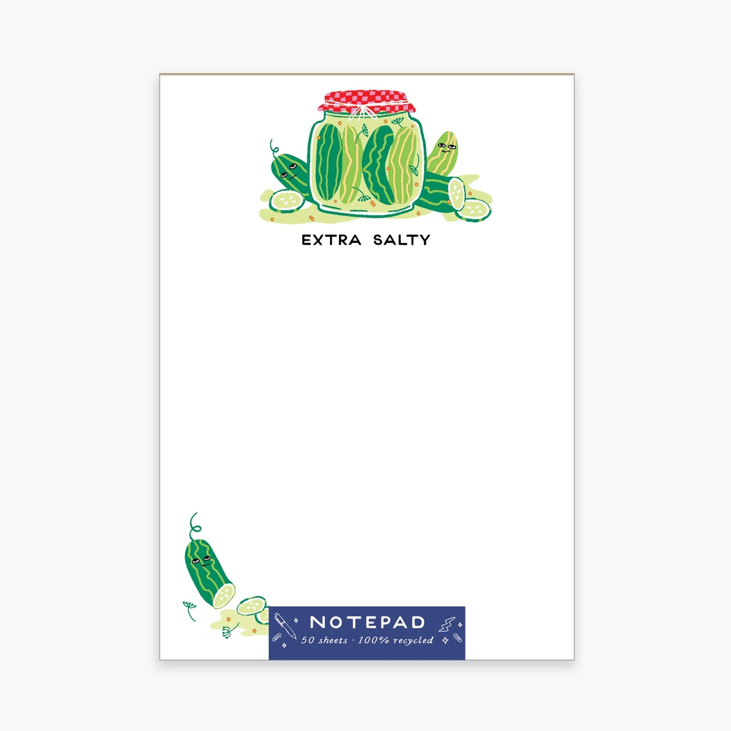 Salty Pickles Notepads - Odd Nodd Art Supply