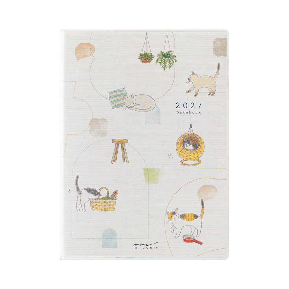 Midori Cats Diary 2027