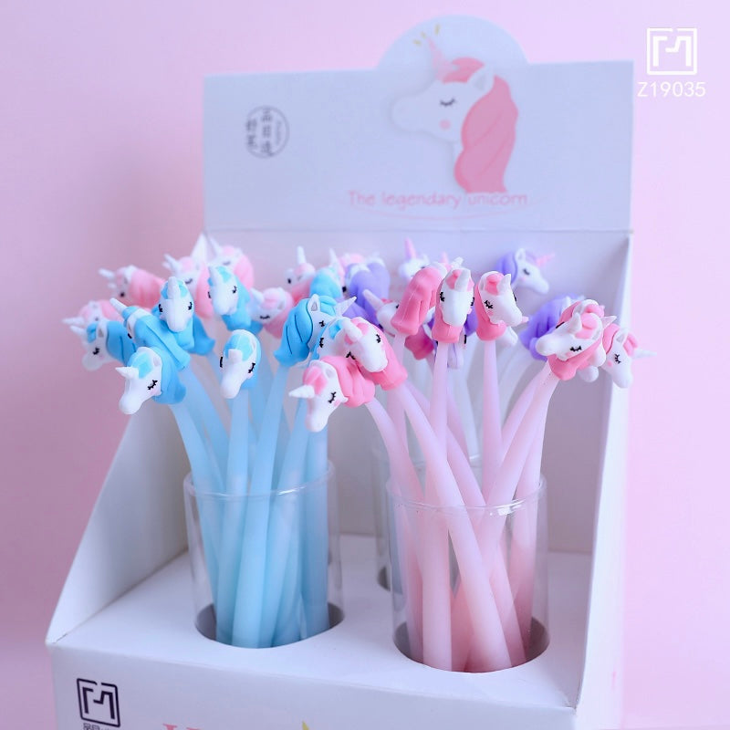 Unicorn Wiggle Gel Pen - Odd Nodd Art Supply