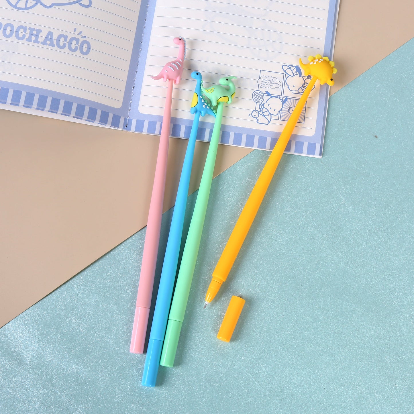 Jurassic Dinosaur Wiggle Gel Pen - Odd Nodd Art Supply