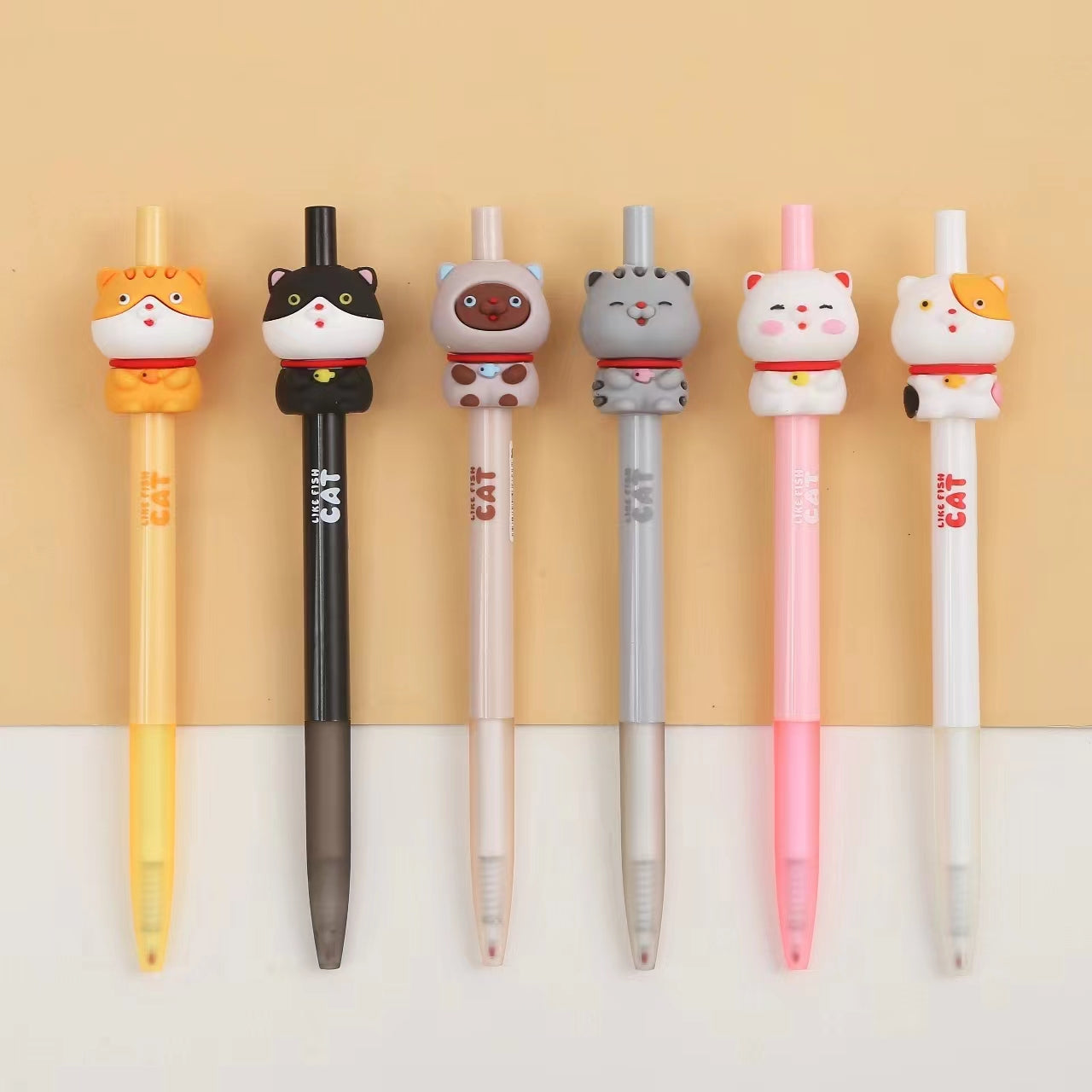 Cat Like Fish Retractable Gel Pen - Odd Nodd Art Supply