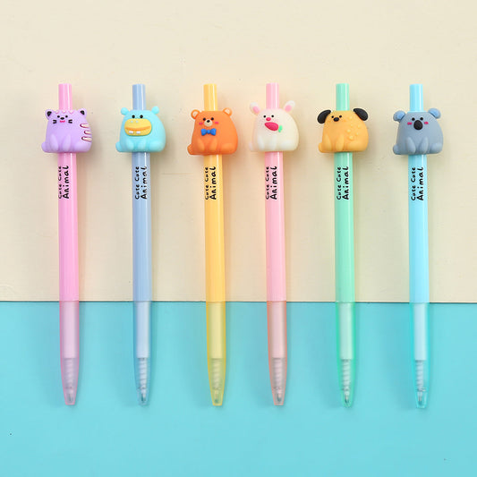 Cute Cute Animal Retractable Gel Pen