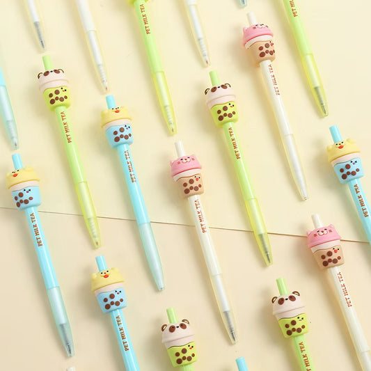 Boba Animals Retractable Gel Pen