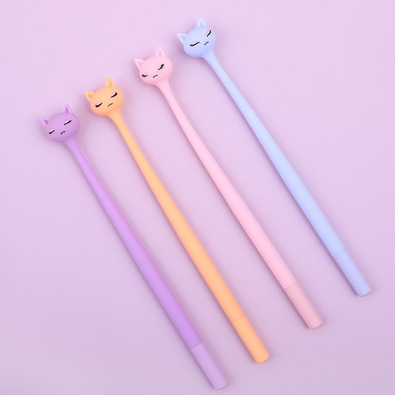 Charming Eyes of a Pastel Cat Wiggle Gel Pen - Odd Nodd Art Supply