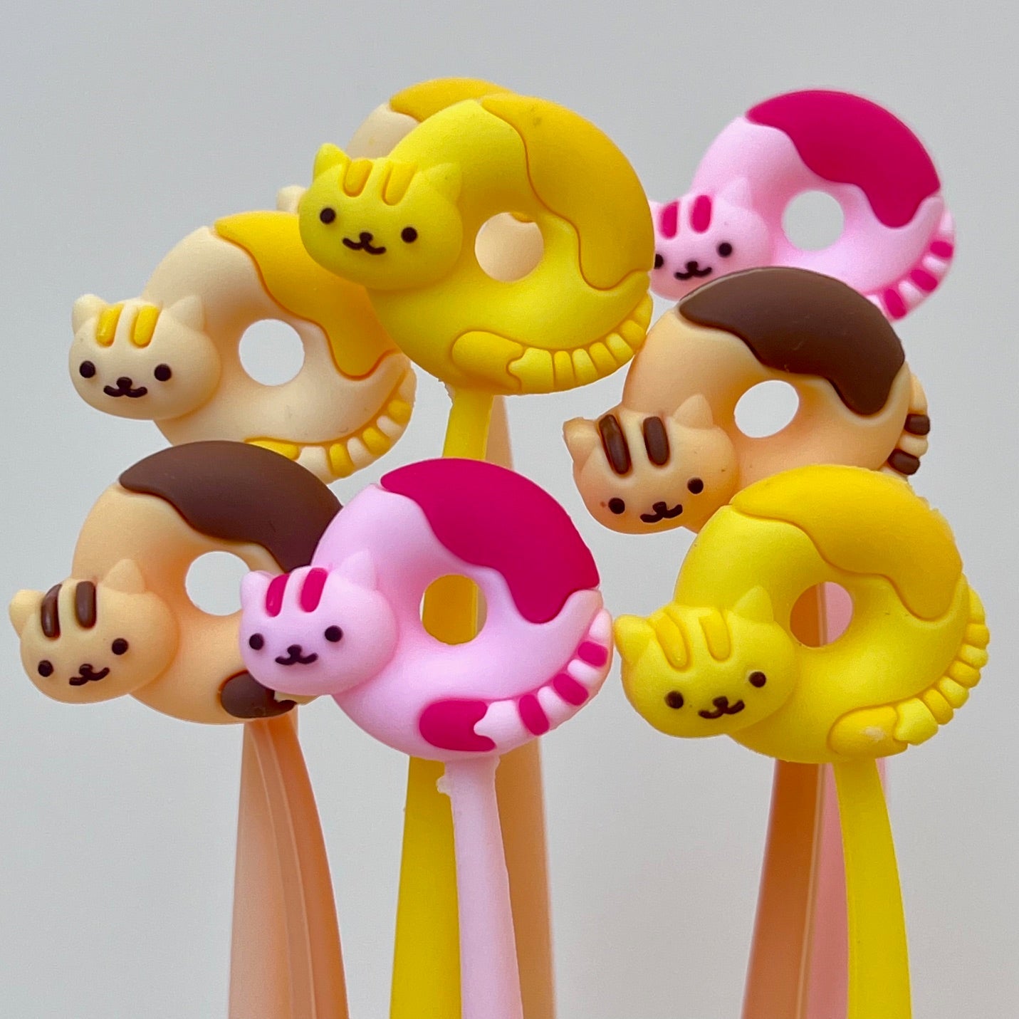 Cat Doughnut Wiggle Gel Pen - Odd Nodd Art Supply