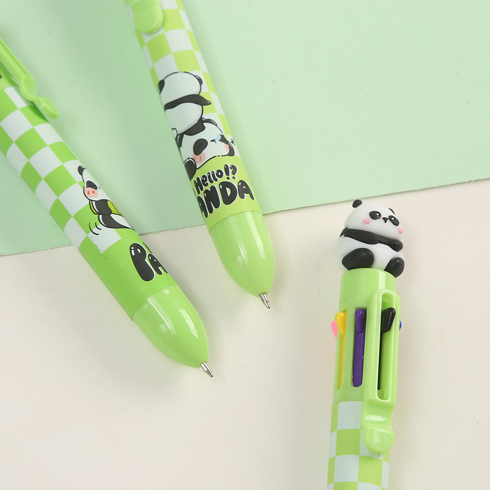 Panda 8-Color Retractable Pen