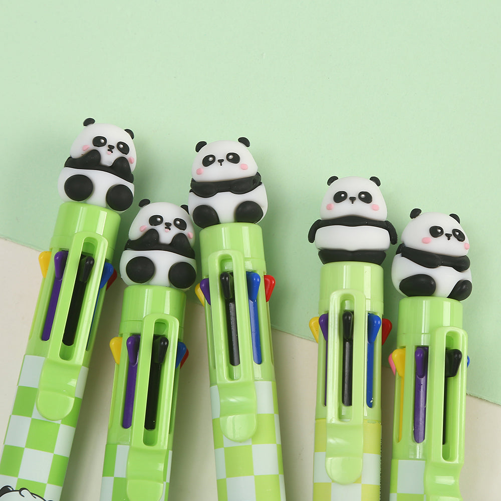 Panda 8-Color Retractable Pen