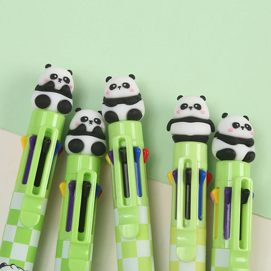Panda 8-Color Retractable Pen