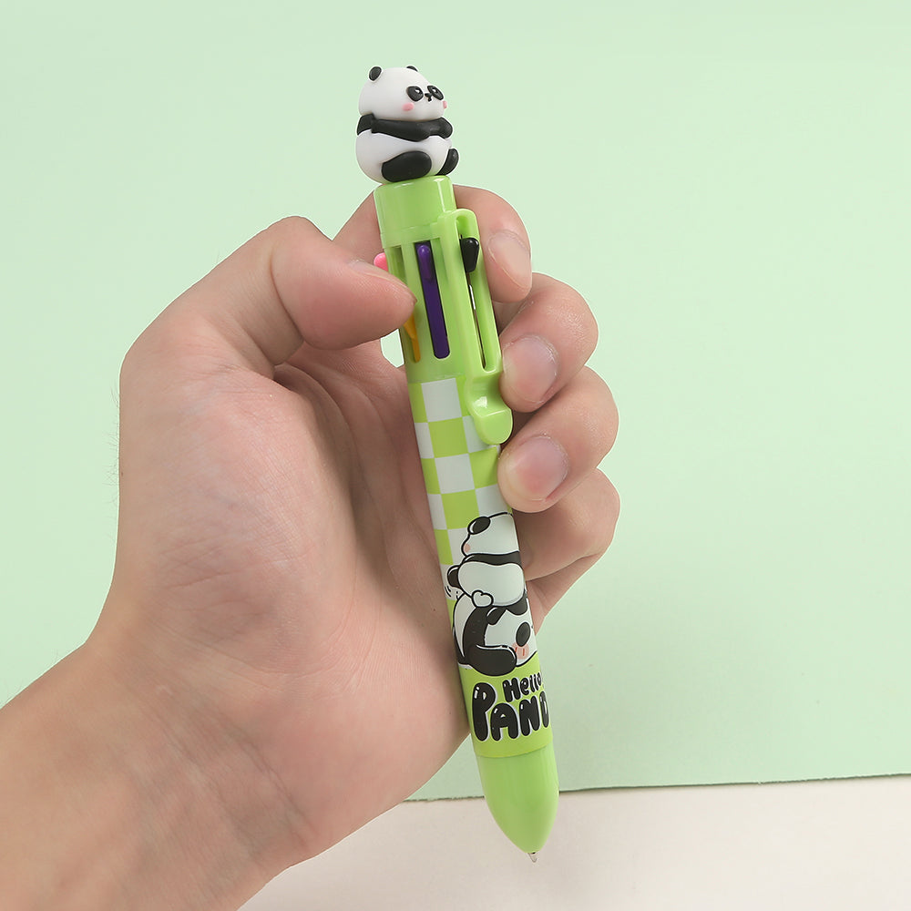 Panda 8-Color Retractable Pen