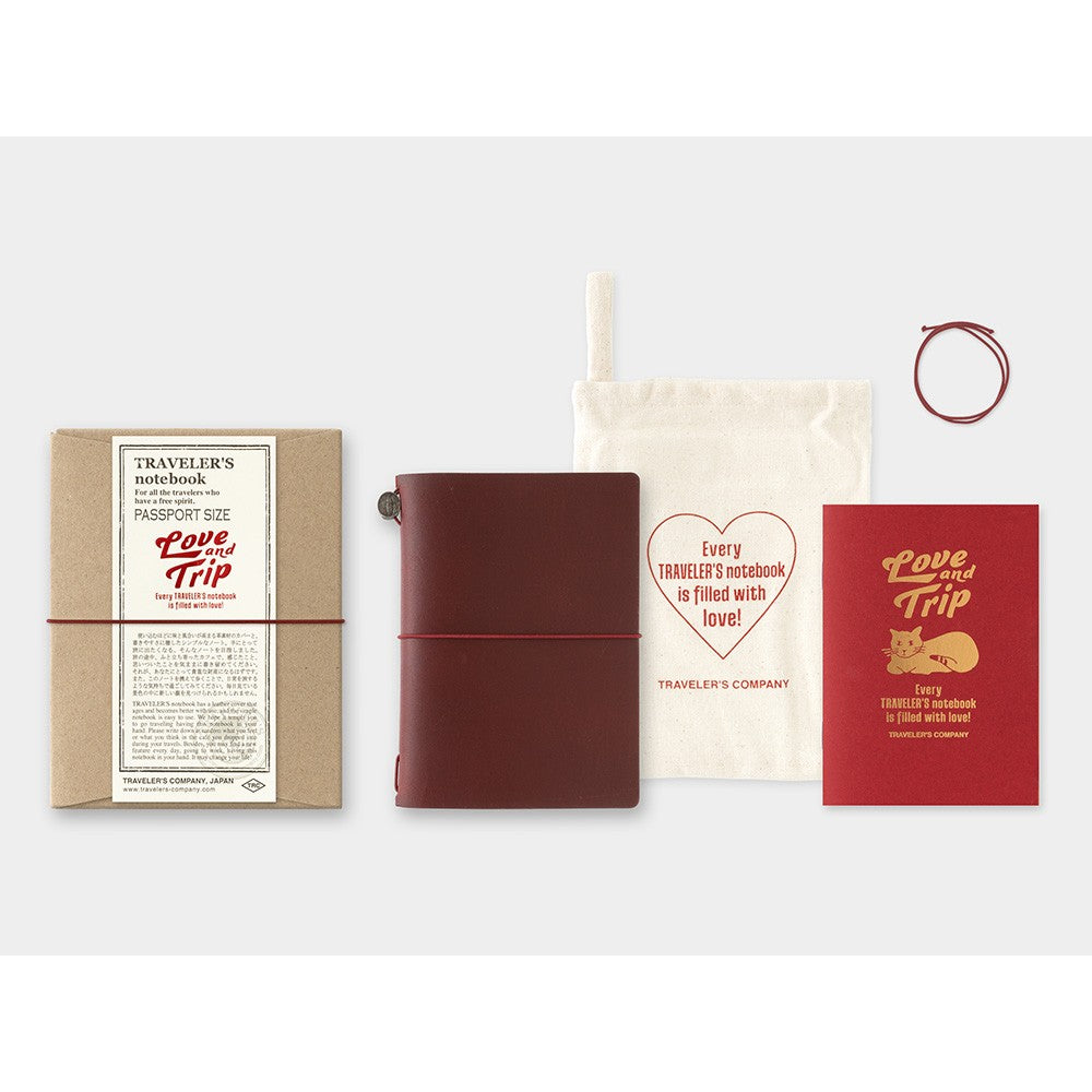 Traveler's Notebook Love and Trip Limited Edition - Odd Nodd Art Supply