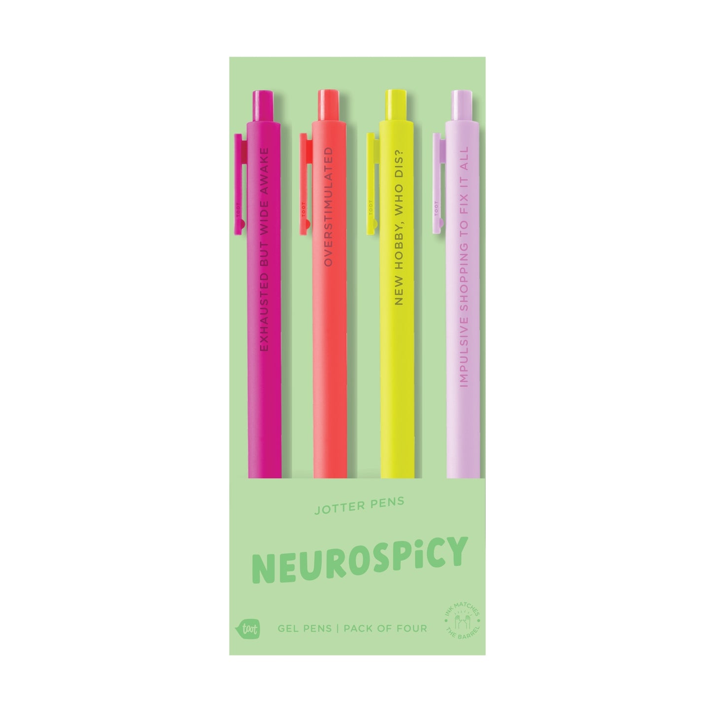 Colorful Jotter 4 Pack Sets