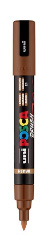 PC-5BR Brush Tip POSCA Acrylic Paint Marker