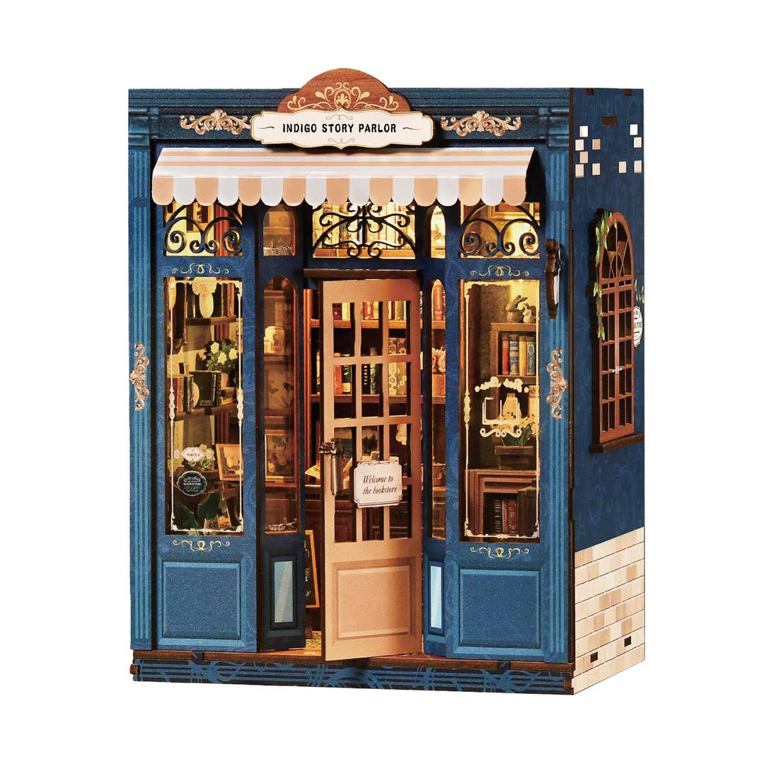 Indigo Story Parlor book nook kit - Odd Nodd Art Supply