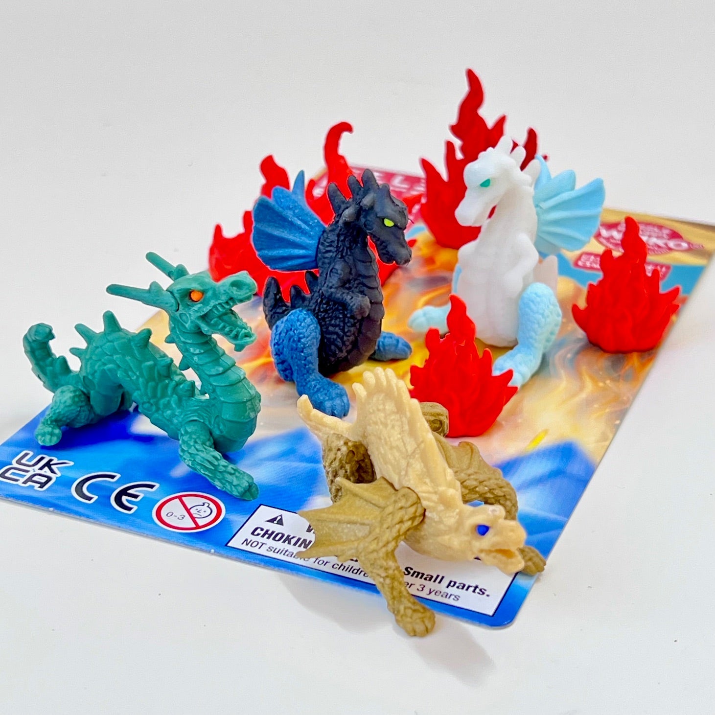 Dragons Erasers Set