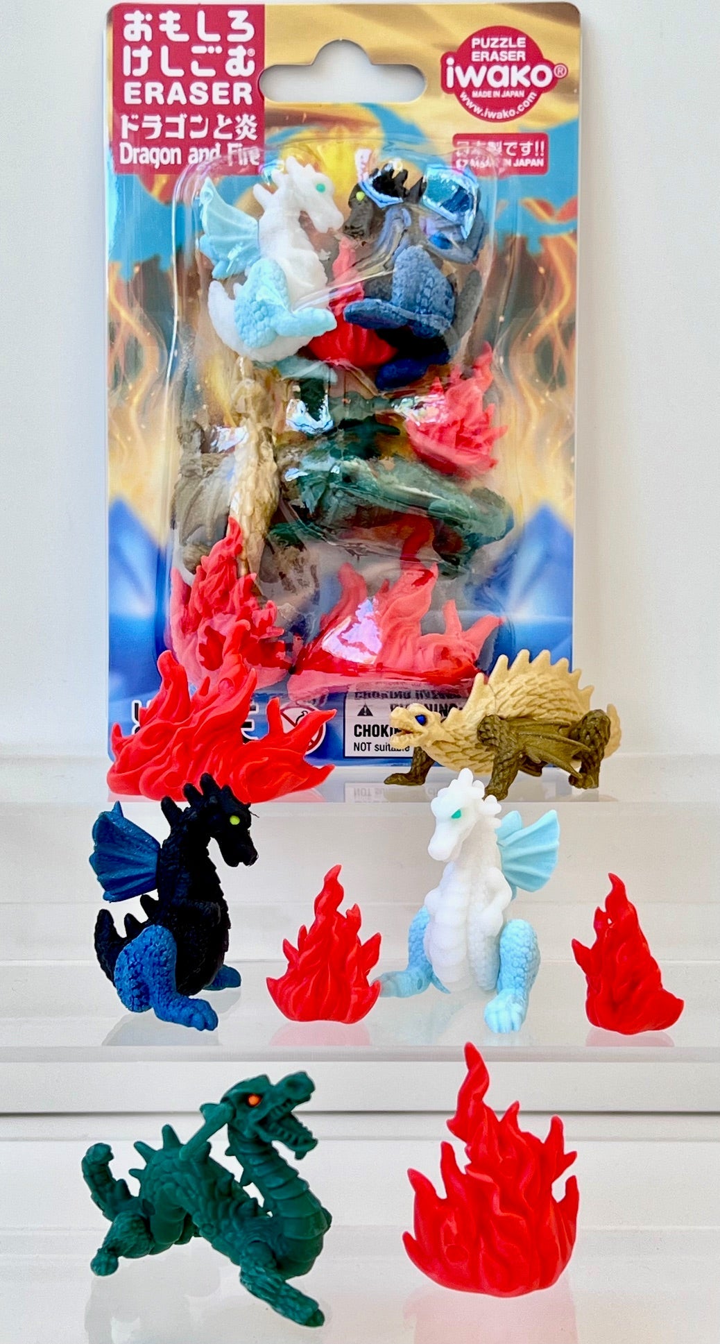 Dragons Erasers Set