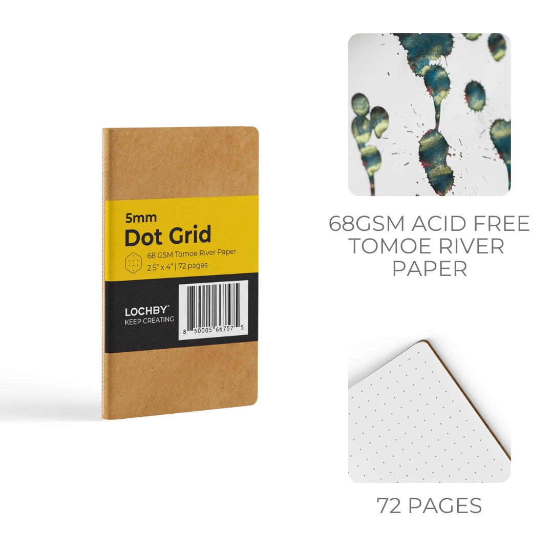 Dot Grid Lochby Tomoe River Notebook Refills - Odd Nodd Art Supply