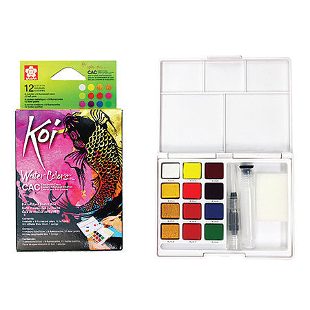 Koi Water Color Field Sketch Sets - Odd Nodd Art Supply