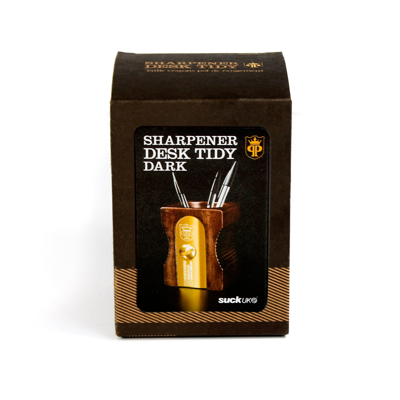 Dark Single Sharpener Desk Tidy Pencil Holder - Odd Nodd Art Supply