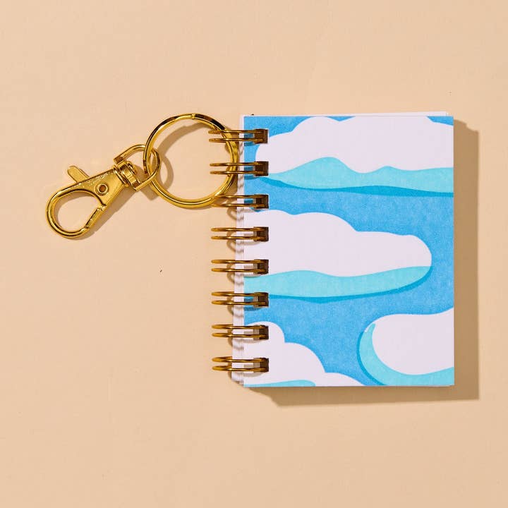 Teenybook Mini Letterpress Notebook Bag Charm