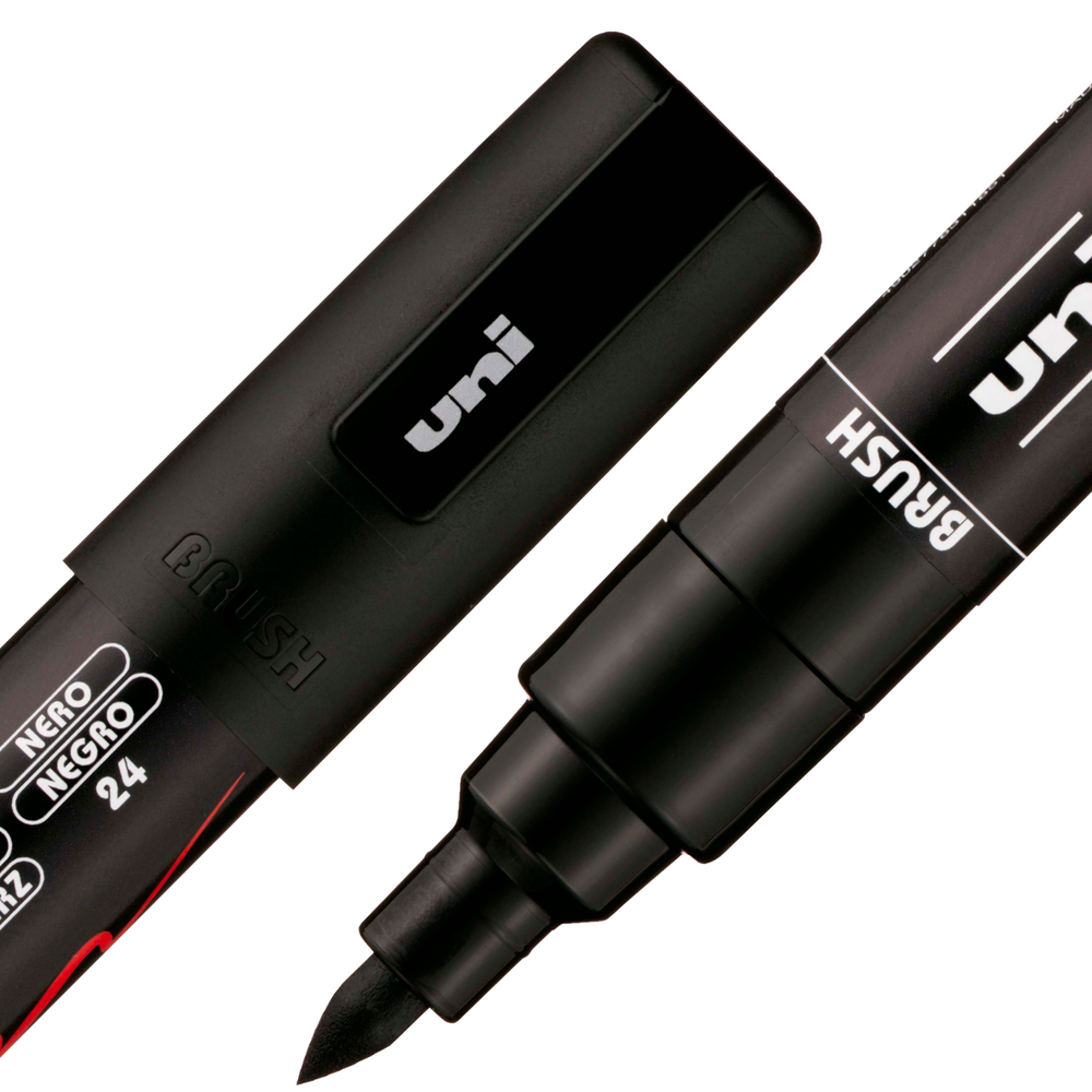PC-5BR Brush Tip POSCA Acrylic Paint Marker