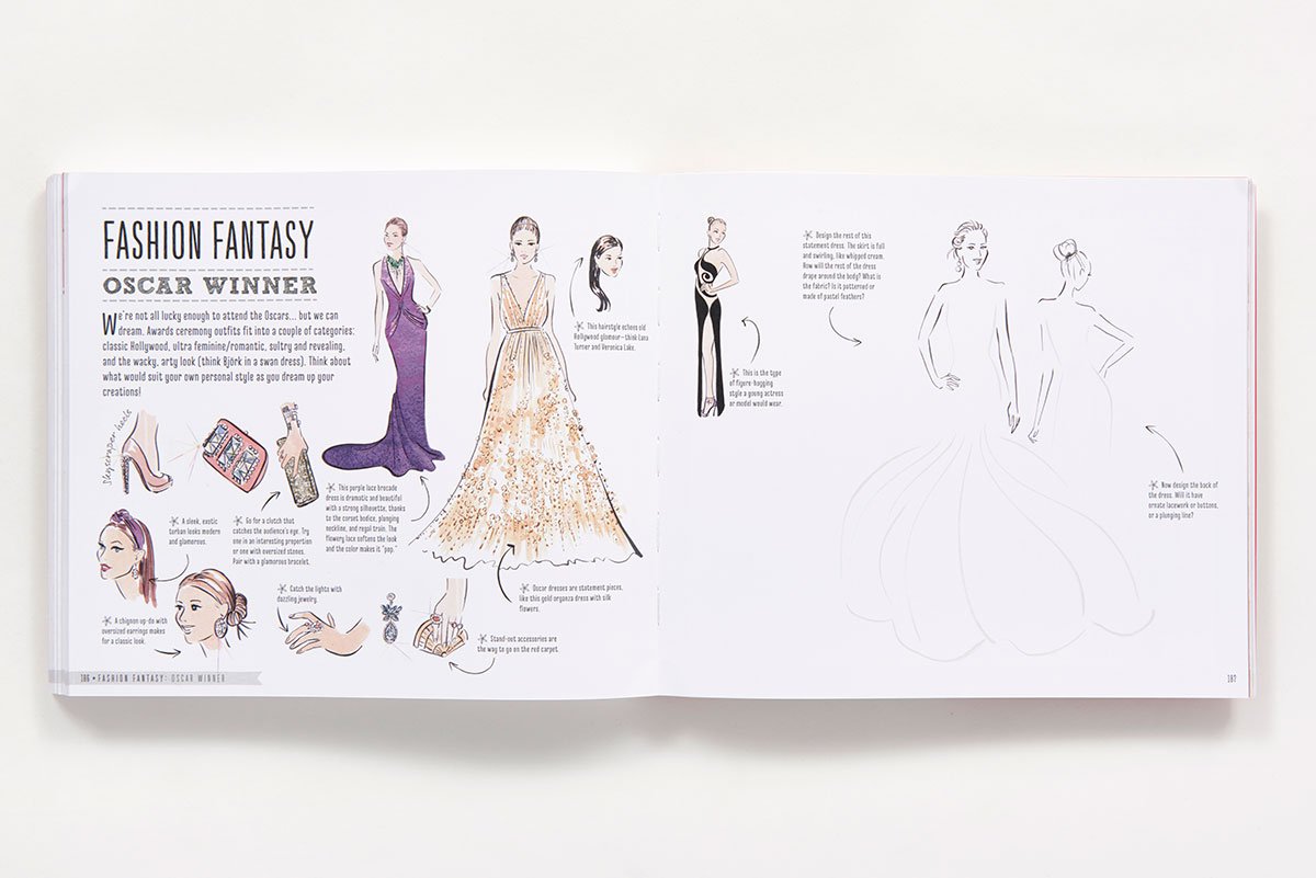 Sketch Your Style: A Guided Sketchbook for Drawing Your Dream Wardrobe