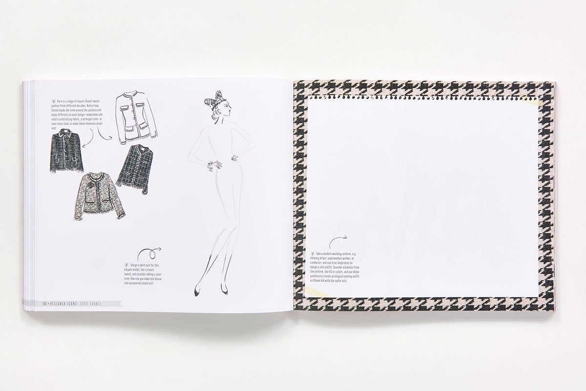 Sketch Your Style: A Guided Sketchbook for Drawing Your Dream Wardrobe