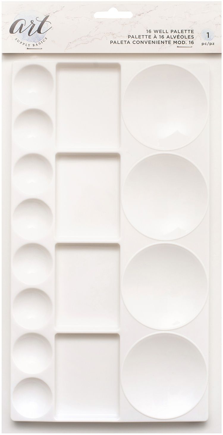 Basics Plastic Palette 16 Well
