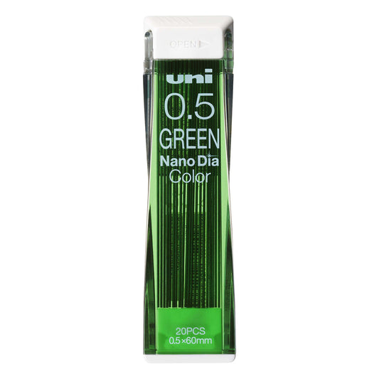 Green Nano Dia Color Mechanical Pencil Lead 0.5mm - Odd Nodd Art Supply