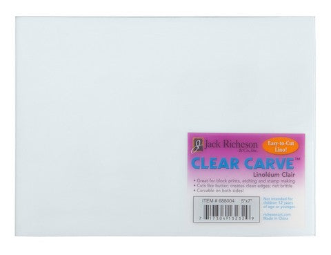 Richeson Clear Carve Linoleum - Odd Nodd Art Supply