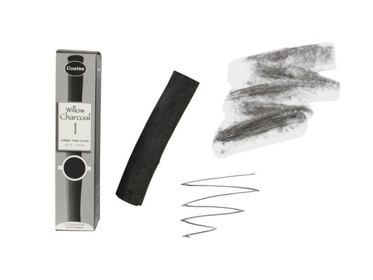 Willow Charcoal Jumbo Tree Stick - Odd Nodd Art Supply